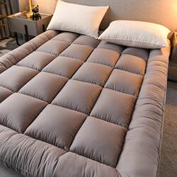 Feather Velvet Soft Mattress Five-Star Hotel Three-Dimensional Thickened 10cm Mattress Student Dormitory 0.9m/1.2m Soft Mattress Pad