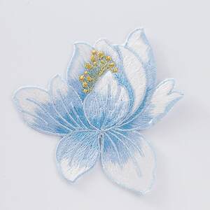 
Flower embroidery self-adhesive cloth patch hotel tablecloth sheet patch patch patch ripped down jacket pants versatile decoration