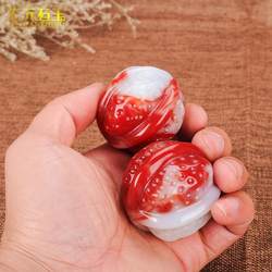 Hand-Held Walnut Ball for Exercise, Health Care, Stress Relief, Hand Training, and Massage, Suitable as a Gift