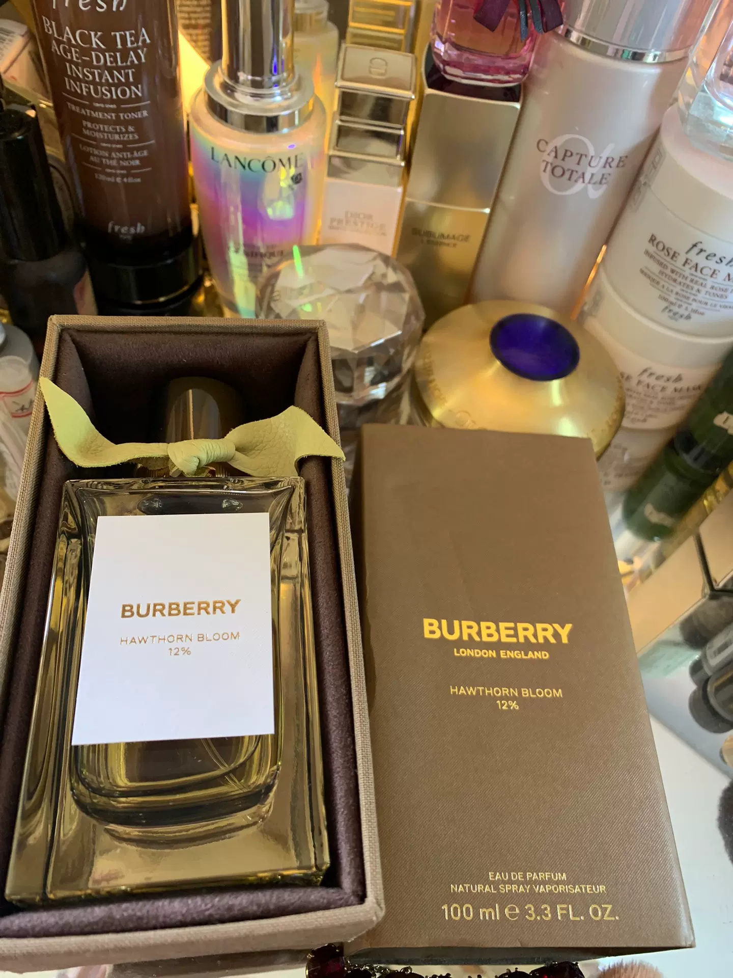 博柏利Burberry巴宝莉高定精粹山楂花淡香精100ML， - Taobao