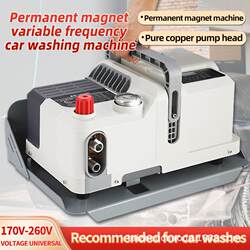 Foreign Trade Export English Version Permanent Magnet Variable Frequency High-Pressure Cleaning Machine for Car Wash Shops, Low-Noise Portable Car Washer with Wide Voltage Range