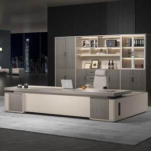 Office Manager Office Office Single Simple President Double President Desk Desk Furniture Boss Table
