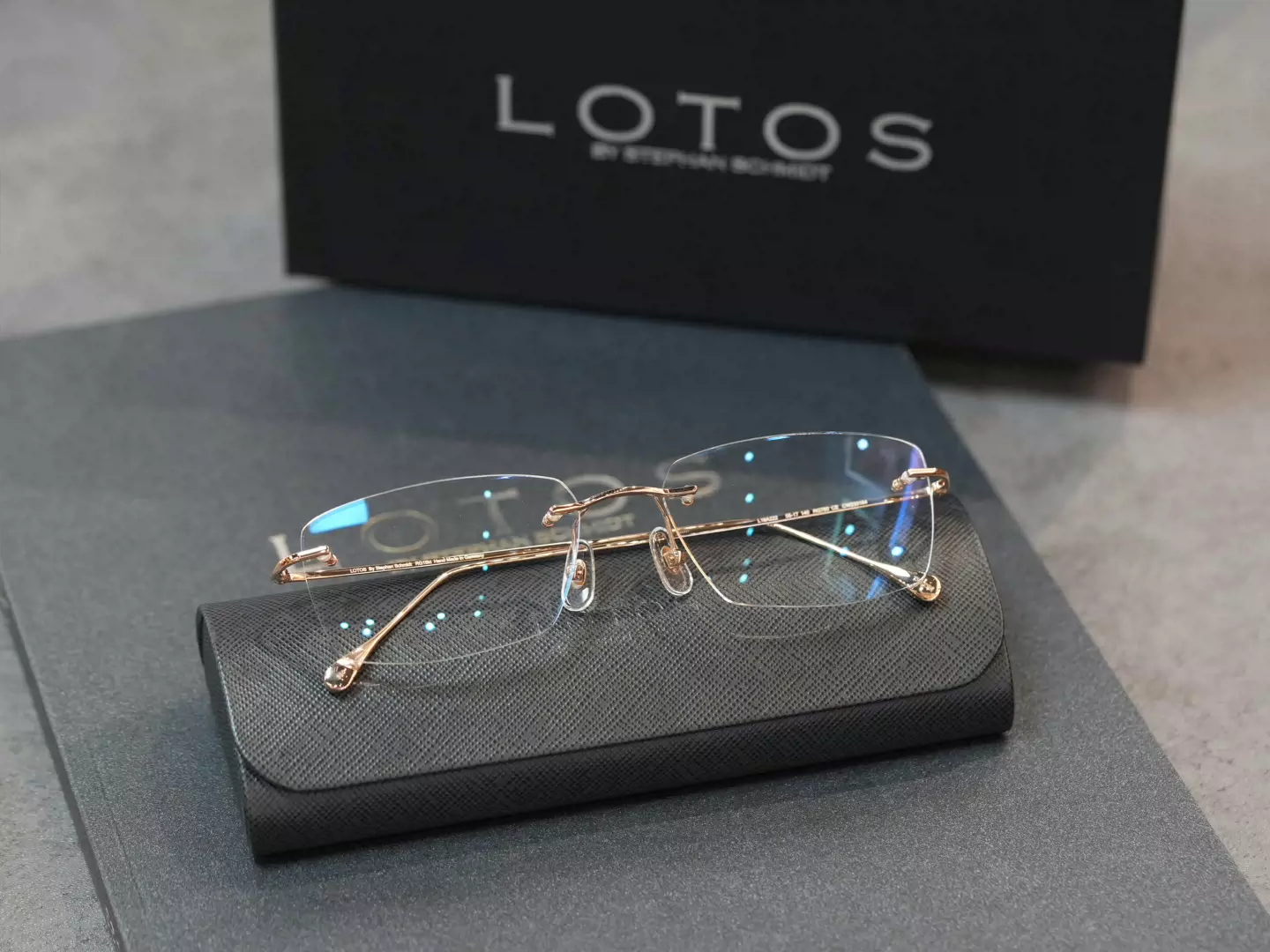 LOTOS眼鏡 德國貴金屬眼鏡L19A222 18K玫瑰金-Taobao