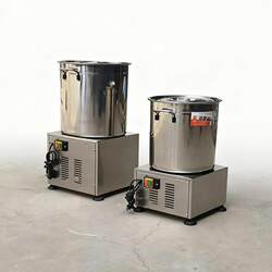 Vegetable Dehydrator, Coconut Juice and Wine Lees Dehydration Machine, Industrial Hotel Commercial Food Stainless Steel Centrifugal Dryer