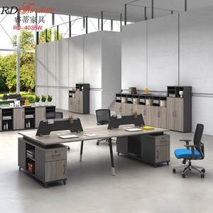 
Office furniture screen office booth 2-person 4-person desk combination simple office staff table