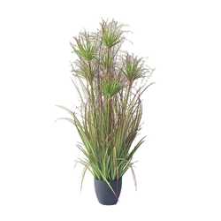 Grass reed grass onion plant landscaping artificial tree grass indoor decoration fake artificial reed water bamboo basin artificial reed soft