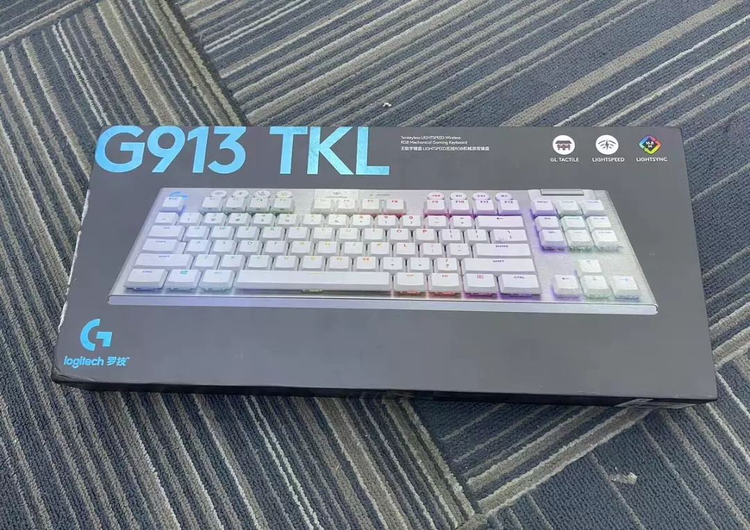 99新罗技G913 TKL 白色无线背光机械电竞键盘-Taobao Singapore