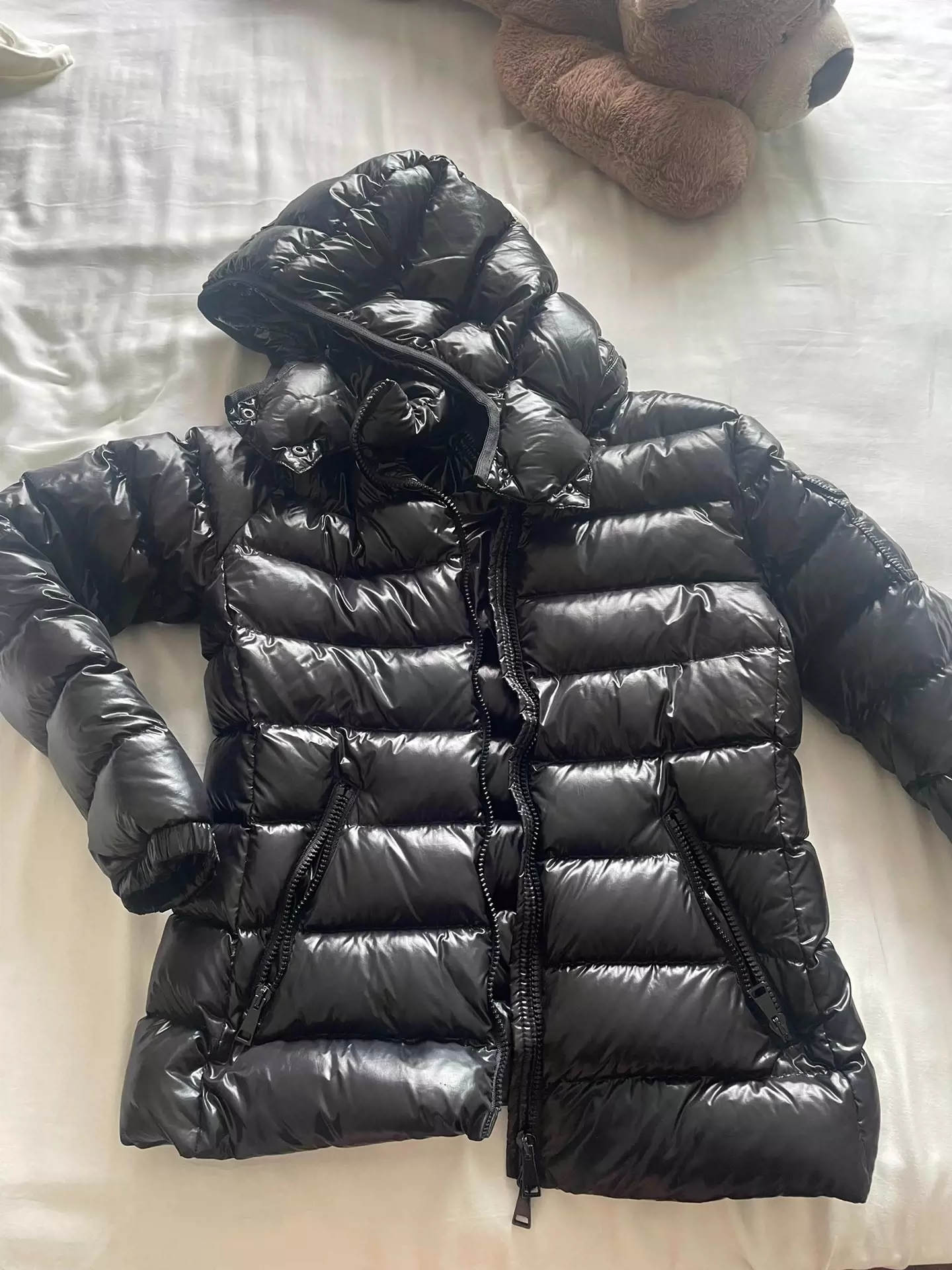 Moncler bady羽绒服，黑色，1号-Taobao