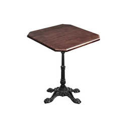 Dessert shop Western restaurant table retro style solid wood square table simple 60CM round table light luxury coffee shop dining table and chairs