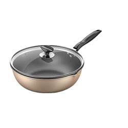 New Model Induction Cooker Wok, Induction Cooker Cooking Pot, Frying Pan, Non-Stick Pan, Household Cooking Pan, Multi-Purpose