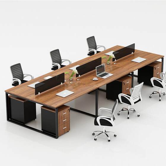 Office furniture staff office chair MFM-003 table combination 4-person screen workstation employee public desk simple