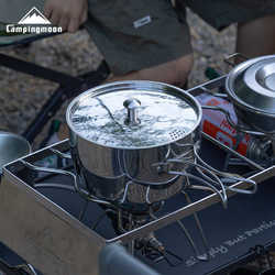 Koman CC-18 thickened composite stainless steel outdoor water boiling portable picnic pot cooker outdoor camping soup pot