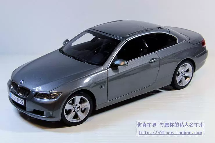 京商 1/18 BMW 335i コンバーチブル ブルー 新品 1/43 オートアート 3
