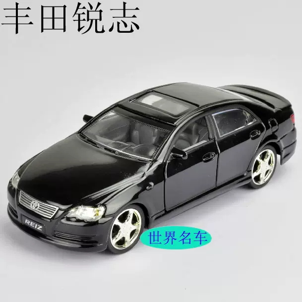 汽車模型 正品1:32丰田锐志本田思域三菱尼桑等合金汽车模型玩具仿真车