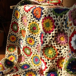 Liangben's Exclusive Original Design Crochet Crochet Blanket Woven Blanket Sofa Blanket Round Core Tablecloth Cover Blanket Bed Set