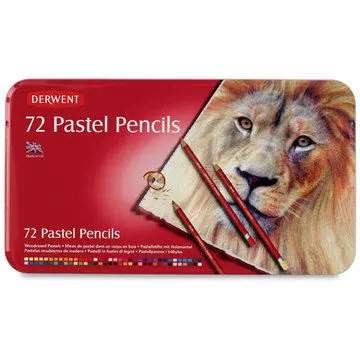 Derwent得韵色粉彩铅Pastel pencils粉彩铅笔24/36色72色彩色铅笔-Taobao