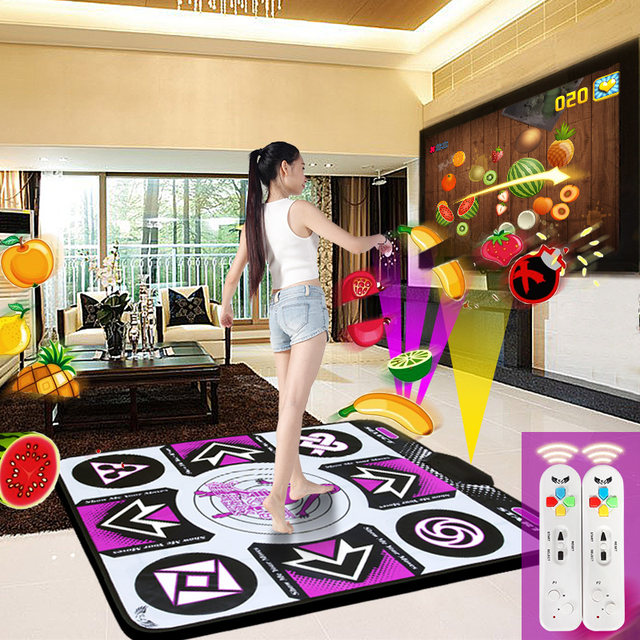 Kangli dance mat single computer TV two interface running game dance ...