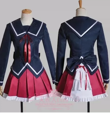 原创动画 K 雪染菊理cosplay动漫服装cos女生校服