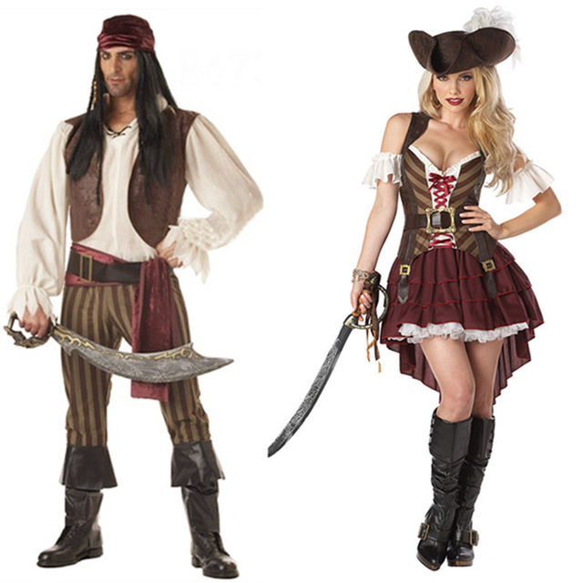 Pirates of the Caribbean Pirates of the Caribbean Outfits Costume Couple's
