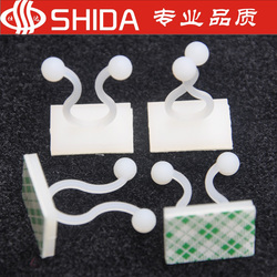 Sticky Wiring Holder, Cable Ring, Cable Management Buckle Kl-1-2-3-4-5 Series Cable Management Clip Solid Cable Manager