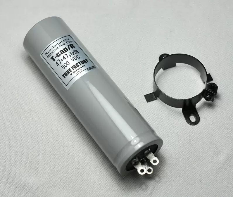 □□東一電機 TONE FACTORY T-CAP/R 47+47μF 500VDC 電解