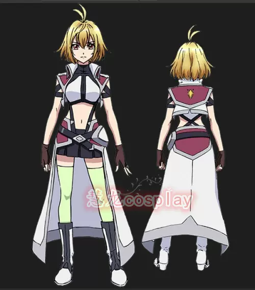 慧龍cosplay Crossange 天使與龍的輪舞安琪莉潔公式服cosplay