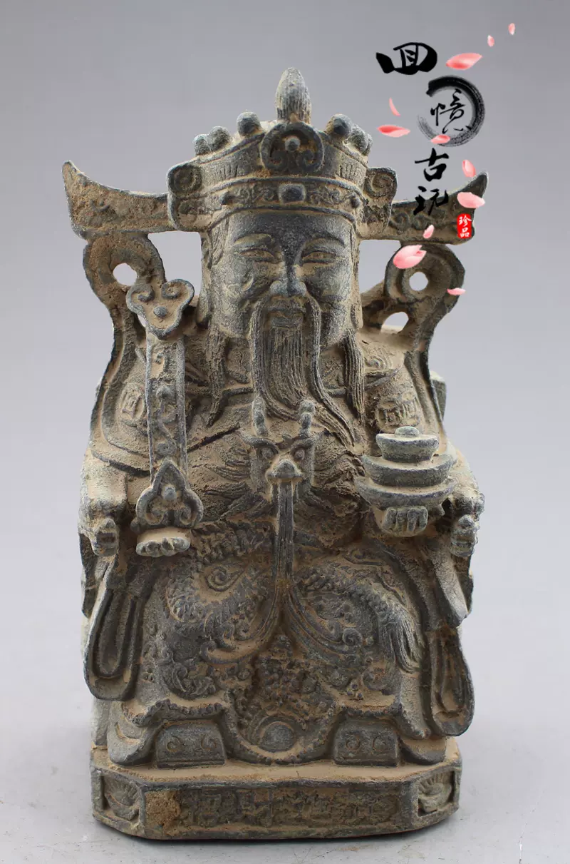 【銅】　★ 文房 銅鍍金坐姿獬豸造像 ★　清朝期　伝説神獣 細密鋳造　雅玩雑項 銅】 ☆ 文房 銅鍍金坐姿獬豸造像 ☆ 清朝期 伝説神獣