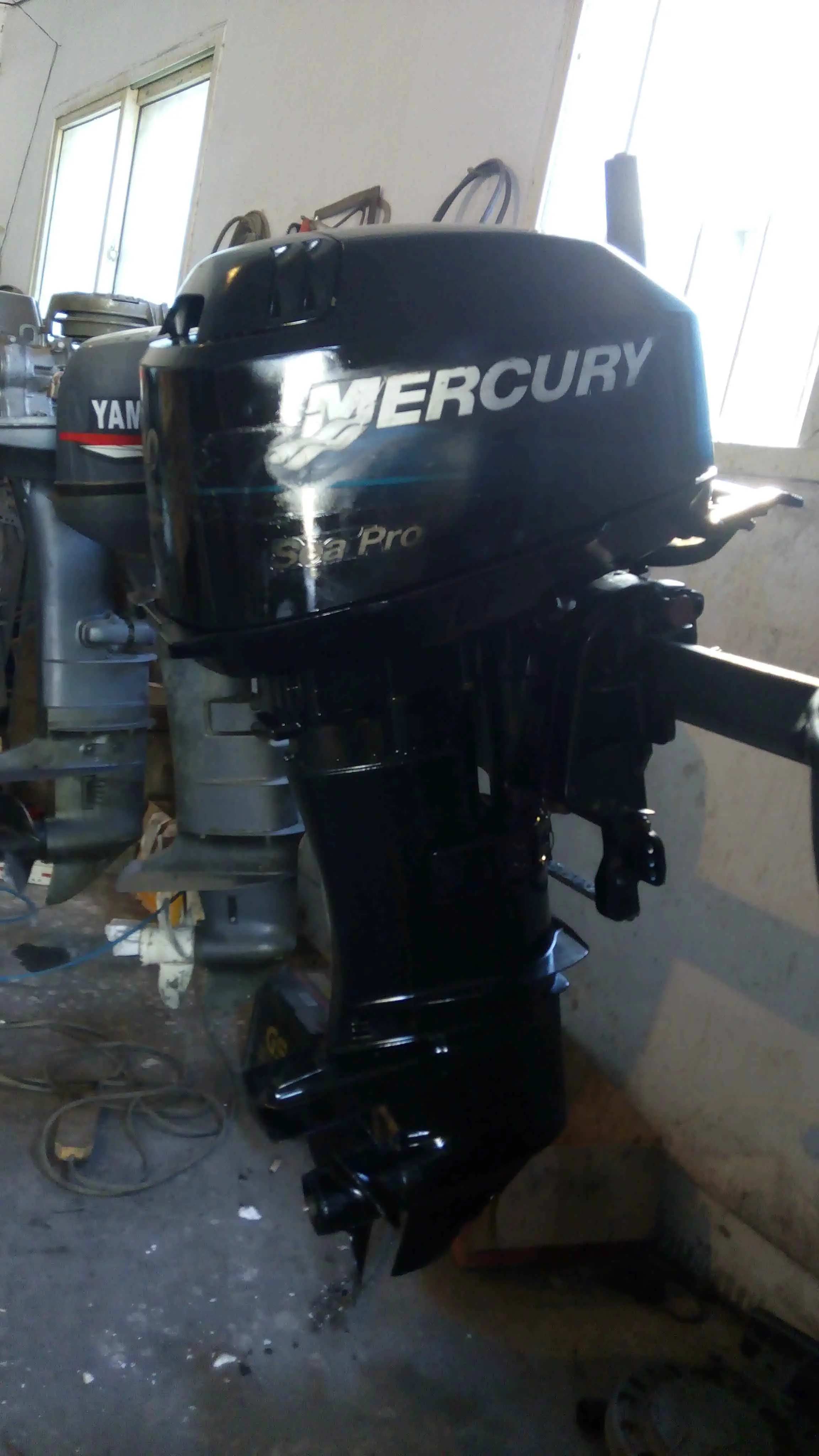 二手新款水星2冲40马力船外机