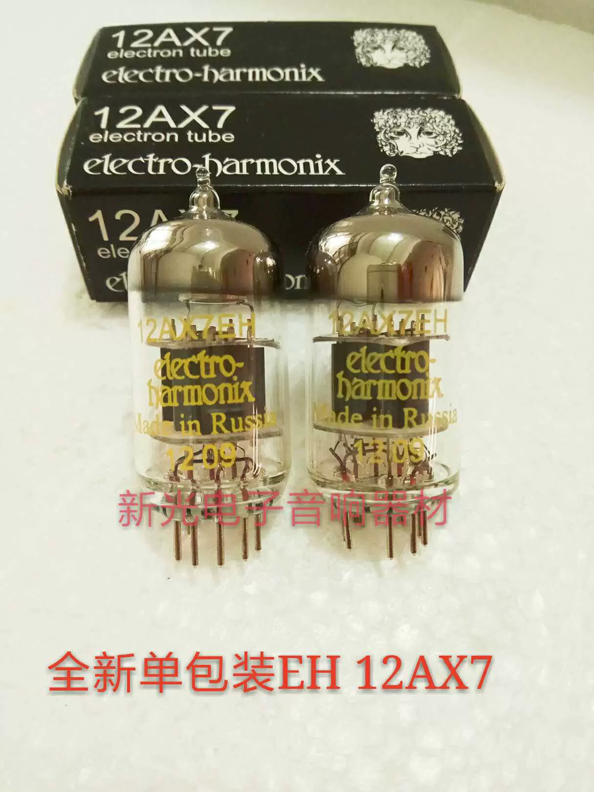 美國RCA 5751真空管代12AX7 ECC83 7025三雲母黑屏雙鋼筋柱配對-Taobao