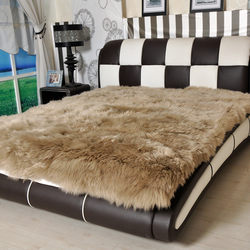 Australian Pure Wool Mattress, Fur Integrated, 1.8m Thickened Warm Blanket, Single/Double Tatami Foldable Pad