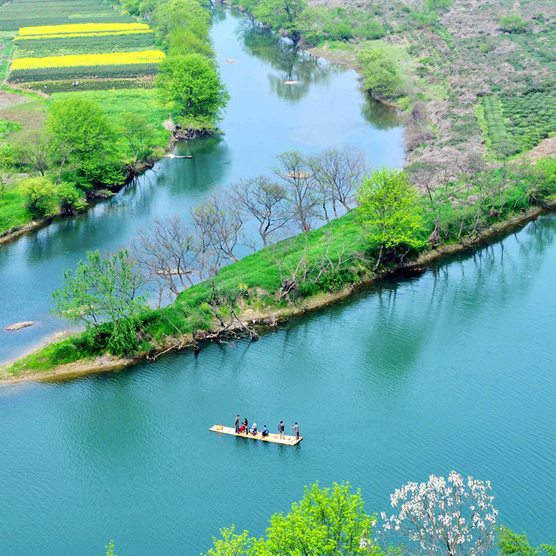 懒人升级版婺源篁岭油菜花沉浸一日游1-6人小团 含索道月亮湾泛舟 - 定制游预订
