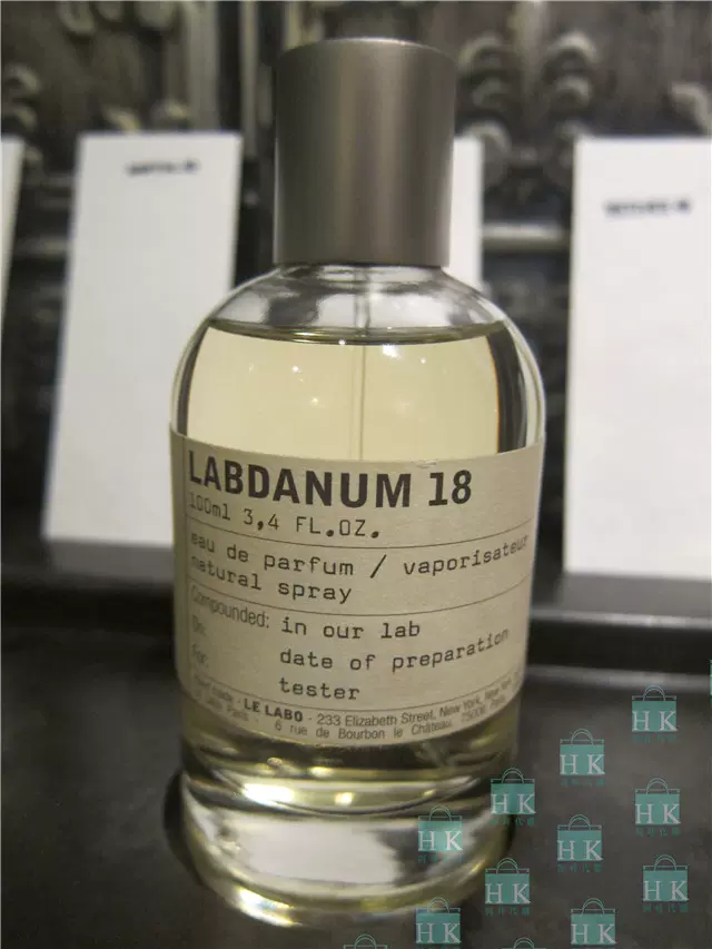 法国LE LABO LABDANUM18 劳丹脂18 香水定制标签婴儿香-Taobao