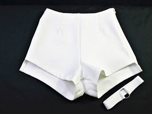 New original hip-hop jazz street dance performance with legs rings stretch high waist packs slimming versatile shorts hot pants