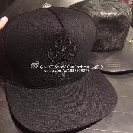 美國專櫃正品】Chrome Hearts Chrome 皮三十字架帽子棒球帽-Taobao