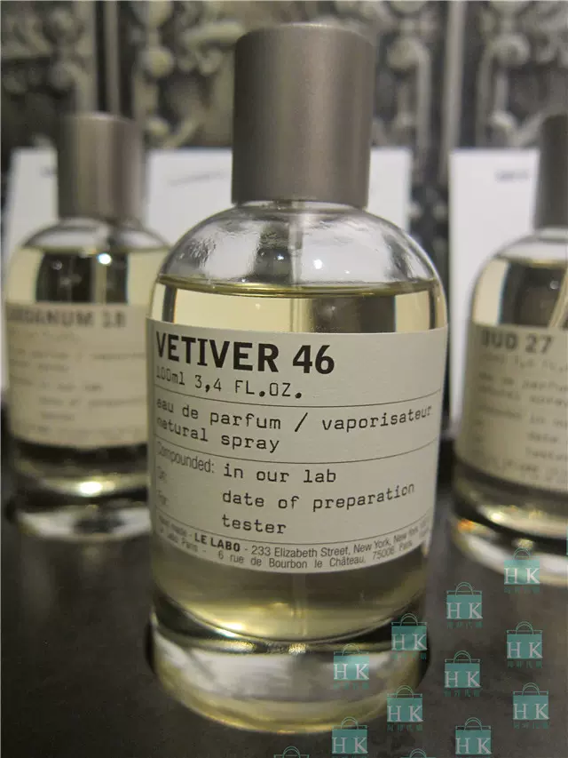 法国实验室LE LABO Vetiver46 香根草46香水可定制标签-Taobao