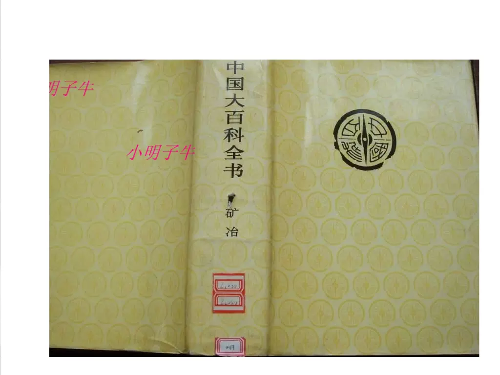 中国大百科全書　中国文学　1-2 精装本 正版）中國大百科全書（礦冶卷）精裝〔特〕/中國大百科全書