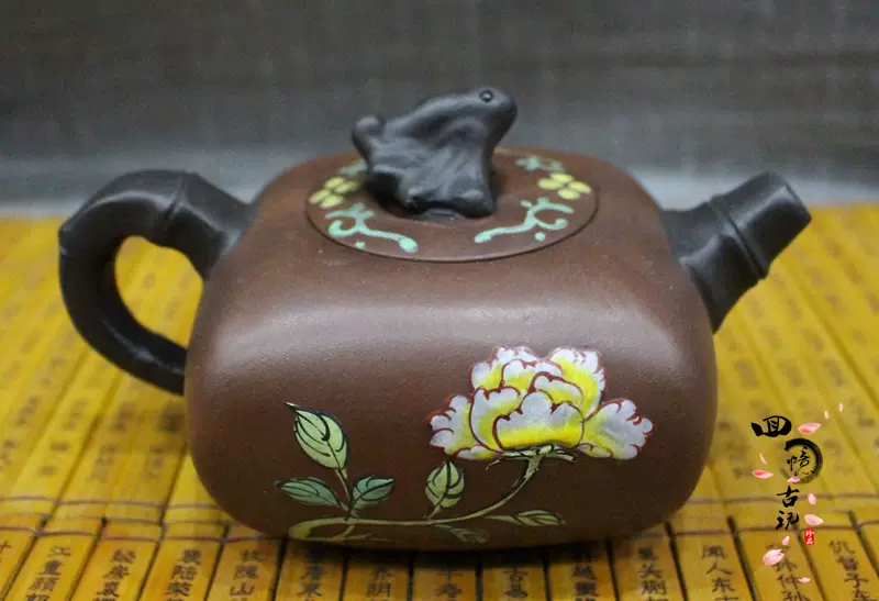 宜興紫砂仿古茶壺全手工紅泥名家仿製顧錦舟風格200-400cc
