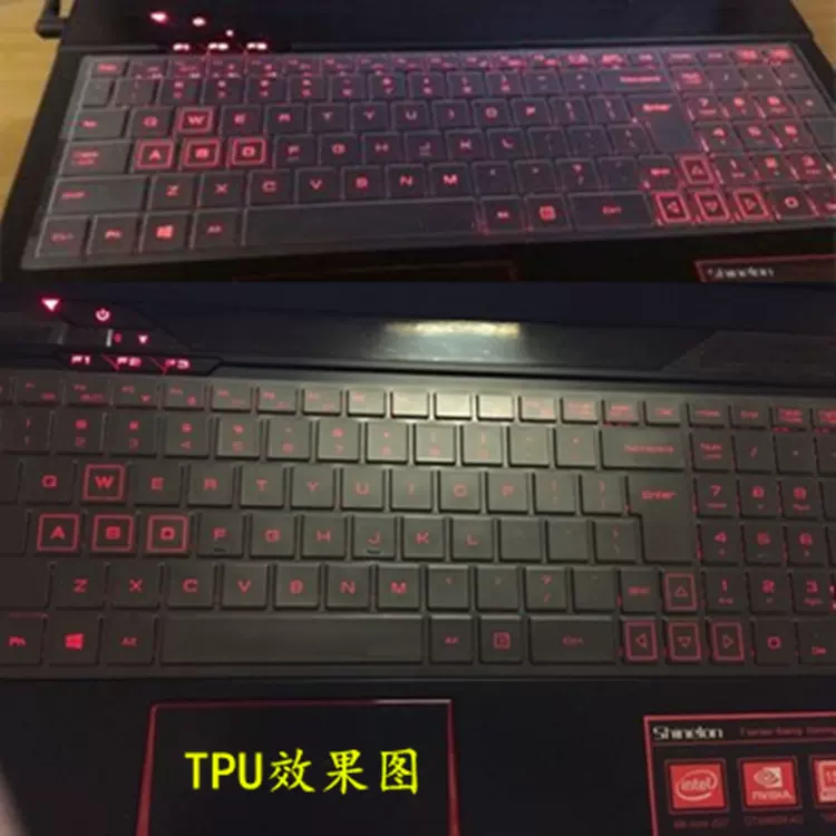 炫龙（Shinelon）炎魔T1青春版键盘保护贴膜15.6寸机械革命K1/X6S/X6-M 