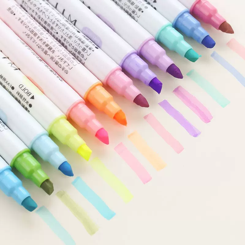 Pentel SES15C Brush Sign Pen 24 Colors Japan