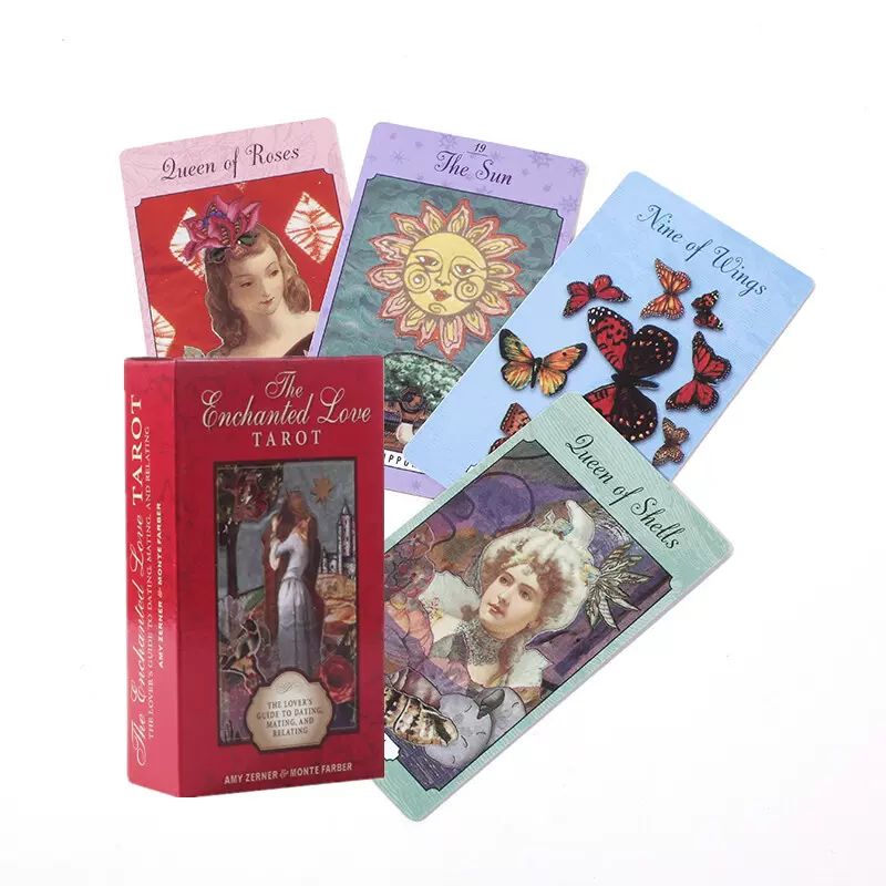 The Enchanted Love Tarot Cards Deck The Lover&#;s Guide to-Taobao