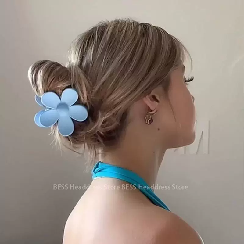 Korea Flower Shape Hair Claw Clip for Women Girls Barrette C-Taobao