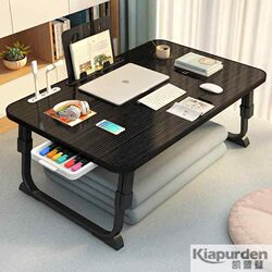 Folding Bedside Table, Adjustable Height Lazy Table, Student Study Desk, Bay Window Bedroom Floor Sitting Table, Dormitory Essential