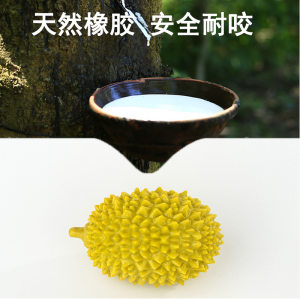
Dog vocal toy ball teething resistant pet dog toy durian puppy pet cat and dog toy dog