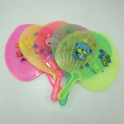 4-Pack Transparent Cartoon Plastic Fans, Thin Hand-Held Fans, Lightweight Portable Dance Fans, Buy Two and Get 14