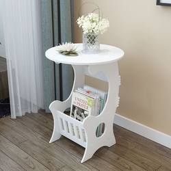 European style balcony square table coffee table bedroom bedside table small table small round table round coffee table living room sofa side table