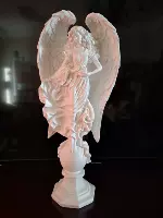 希臘女神石膏像擺件歐式天使小天使迷你小號桌面拍照人像雕像雕塑-Taobao