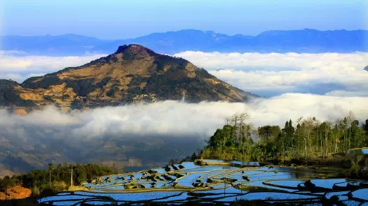 元阳观音山图片