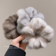 
Plush autumn and winter headband large intestine hair ring extra large women's high-end sense headband fur hair rubber band no hair tie no mark headwear