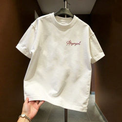 100% Pure Cotton Versatile Short-Sleeve T-Shirt for Men 2026 New Summer Trendy Brand Niche High Street American Style Loose Top ins