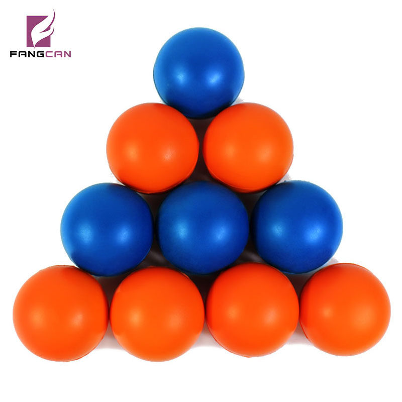 FANGCAN FANGCAN 워밍업 스쿼시 라켓 PU 스폰지 폼 소프트 트레이닝 초보자 특별 초보자 10 개 무료 배송 -